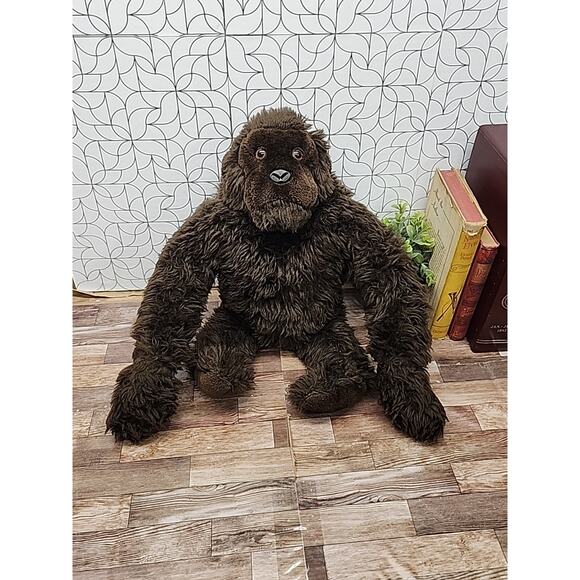 1975 Vtg R. DAKIN & CO Poseable Stuffed Gorilla 70's Monkey Ape Plush Toy koko